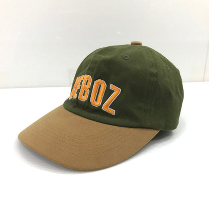 【中古品】【メンズ】 KEBOZ ケボズ ARCH LOGO 6 PANEL CAP アーチロゴ 6パネル キャップ 帽子 185-260925-na-48-tagh カラー：カーキ/ブラウン 万代Net店