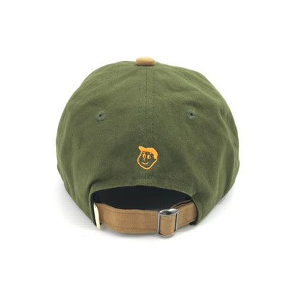 【中古品】【メンズ】 KEBOZ ケボズ ARCH LOGO 6 PANEL CAP アーチロゴ 6パネル キャップ 帽子 185-260925-na-48-tagh カラー：カーキ/ブラウン 万代Net店