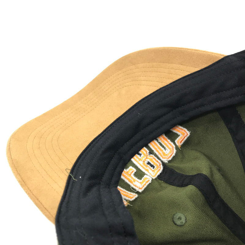 【中古品】【メンズ】 KEBOZ ケボズ ARCH LOGO 6 PANEL CAP アーチロゴ 6パネル キャップ 帽子 185-260925-na-48-tagh カラー：カーキ/ブラウン 万代Net店