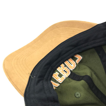 【中古品】【メンズ】 KEBOZ ケボズ ARCH LOGO 6 PANEL CAP アーチロゴ 6パネル キャップ 帽子 185-260925-na-48-tagh カラー：カーキ/ブラウン 万代Net店