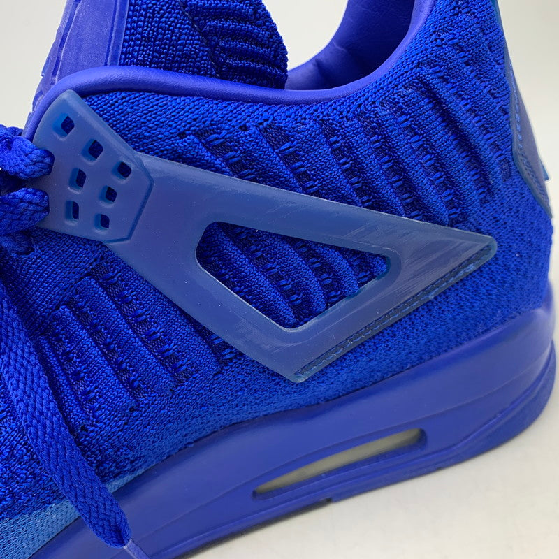 【中古品】【メンズ】 NIKE ナイキ AQ3559-400 AIR JORDAN 4 RETRO FLYKNIT エア ジョーダン フォー レトロ フライニット スニーカー シューズ 靴 160-260606-cs-02-izu サイズ：30cm カラー：HYPER ROYAL/BLACK-HYPER ROYAL 万代Net店