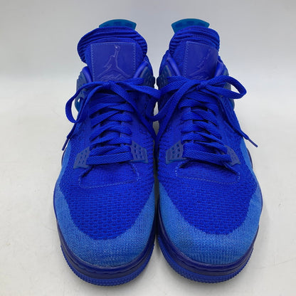 【中古品】【メンズ】 NIKE ナイキ AQ3559-400 AIR JORDAN 4 RETRO FLYKNIT エア ジョーダン フォー レトロ フライニット スニーカー シューズ 靴 160-260606-cs-02-izu サイズ：30cm カラー：HYPER ROYAL/BLACK-HYPER ROYAL 万代Net店