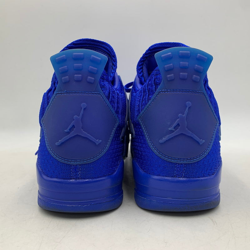 【中古品】【メンズ】 NIKE ナイキ AQ3559-400 AIR JORDAN 4 RETRO FLYKNIT エア ジョーダン フォー レトロ フライニット スニーカー シューズ 靴 160-260606-cs-02-izu サイズ：30cm カラー：HYPER ROYAL/BLACK-HYPER ROYAL 万代Net店