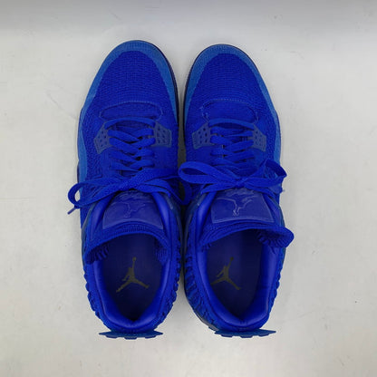 【中古品】【メンズ】 NIKE ナイキ AQ3559-400 AIR JORDAN 4 RETRO FLYKNIT エア ジョーダン フォー レトロ フライニット スニーカー シューズ 靴 160-260606-cs-02-izu サイズ：30cm カラー：HYPER ROYAL/BLACK-HYPER ROYAL 万代Net店