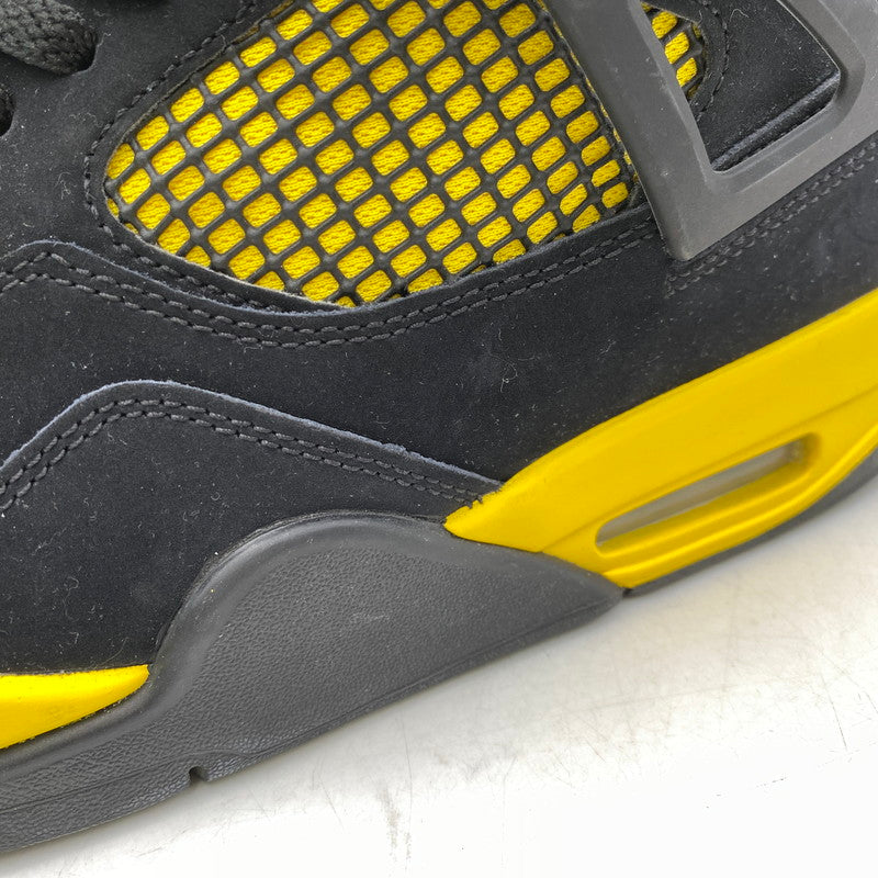 【中古品】【メンズ】 NIKE ナイキ DH6927-017 AIR JORDAN 4 RETRO (2023) エア ジョーダン フォー レトロ スニーカー シューズ 靴 160-260604-cs-07-izu サイズ：29.0cm カラー：BLACK/WHITE-TOUR YELLOW 万代Net店