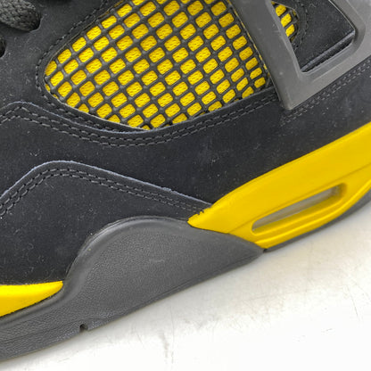 【中古品】【メンズ】 NIKE ナイキ DH6927-017 AIR JORDAN 4 RETRO (2023) エア ジョーダン フォー レトロ スニーカー シューズ 靴 160-260604-cs-07-izu サイズ：29.0cm カラー：BLACK/WHITE-TOUR YELLOW 万代Net店