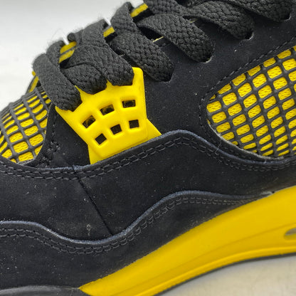 【中古品】【メンズ】 NIKE ナイキ DH6927-017 AIR JORDAN 4 RETRO (2023) エア ジョーダン フォー レトロ スニーカー シューズ 靴 160-260604-cs-07-izu サイズ：29.0cm カラー：BLACK/WHITE-TOUR YELLOW 万代Net店