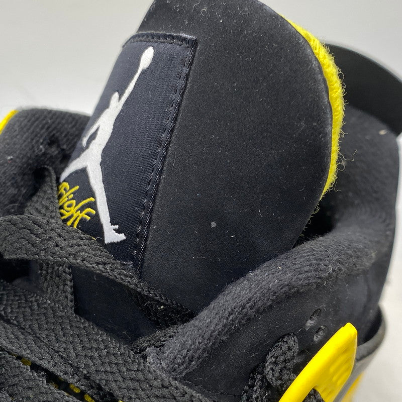 【中古品】【メンズ】 NIKE ナイキ DH6927-017 AIR JORDAN 4 RETRO (2023) エア ジョーダン フォー レトロ スニーカー シューズ 靴 160-260604-cs-07-izu サイズ：29.0cm カラー：BLACK/WHITE-TOUR YELLOW 万代Net店