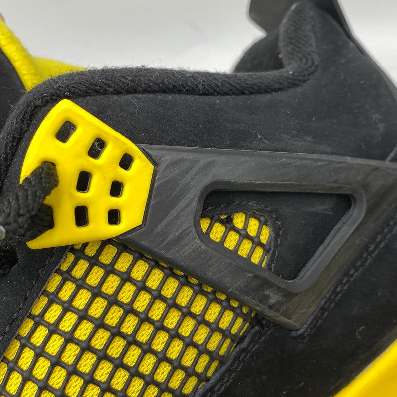 【中古品】【メンズ】 NIKE ナイキ DH6927-017 AIR JORDAN 4 RETRO (2023) エア ジョーダン フォー レトロ スニーカー シューズ 靴 160-260604-cs-07-izu サイズ：29.0cm カラー：BLACK/WHITE-TOUR YELLOW 万代Net店