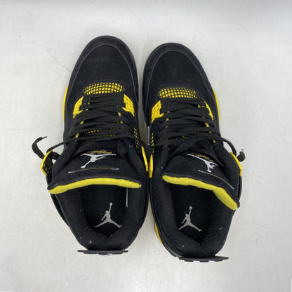 【中古品】【メンズ】 NIKE ナイキ DH6927-017 AIR JORDAN 4 RETRO (2023) エア ジョーダン フォー レトロ スニーカー シューズ 靴 160-260604-cs-07-izu サイズ：29.0cm カラー：BLACK/WHITE-TOUR YELLOW 万代Net店