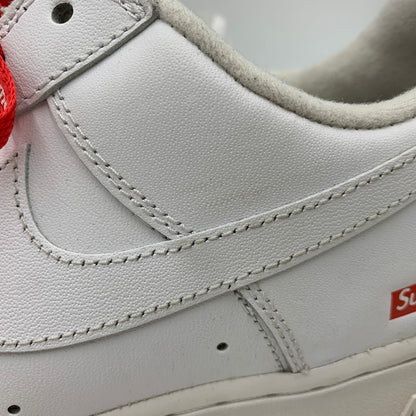 【中古品】【メンズ】 NIKE×SUPREME ナイキ×シュプリーム CU9225-100 AIR FORCE 1 LOW エアフォース ワン ロー スニーカー シューズ 靴 160-260606-cs-01-izu サイズ：26.5cm カラー：WHITE/WHITE 万代Net店
