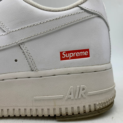 【中古品】【メンズ】 NIKE×SUPREME ナイキ×シュプリーム CU9225-100 AIR FORCE 1 LOW エアフォース ワン ロー スニーカー シューズ 靴 160-260606-cs-01-izu サイズ：26.5cm カラー：WHITE/WHITE 万代Net店