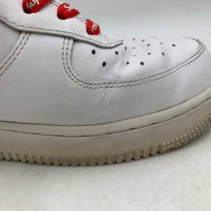 【中古品】【メンズ】 NIKE×SUPREME ナイキ×シュプリーム CU9225-100 AIR FORCE 1 LOW エアフォース ワン ロー スニーカー シューズ 靴 160-260606-cs-01-izu サイズ：26.5cm カラー：WHITE/WHITE 万代Net店