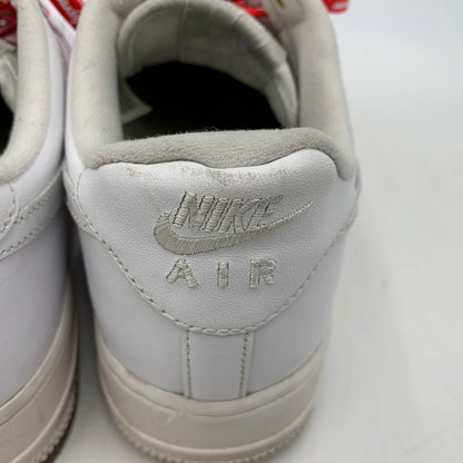 【中古品】【メンズ】 NIKE×SUPREME ナイキ×シュプリーム CU9225-100 AIR FORCE 1 LOW エアフォース ワン ロー スニーカー シューズ 靴 160-260606-cs-01-izu サイズ：26.5cm カラー：WHITE/WHITE 万代Net店