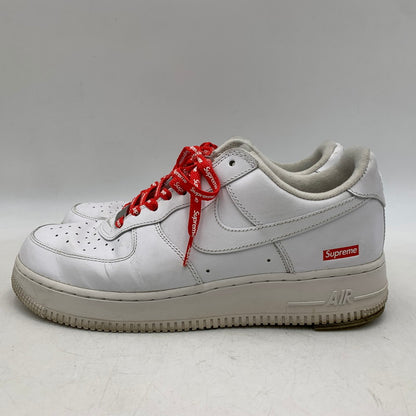 【中古品】【メンズ】 NIKE×SUPREME ナイキ×シュプリーム CU9225-100 AIR FORCE 1 LOW エアフォース ワン ロー スニーカー シューズ 靴 160-260606-cs-01-izu サイズ：26.5cm カラー：WHITE/WHITE 万代Net店