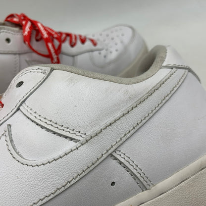 【中古品】【メンズ】 NIKE×SUPREME ナイキ×シュプリーム CU9225-100 AIR FORCE 1 LOW エアフォース ワン ロー スニーカー シューズ 靴 160-260606-cs-01-izu サイズ：26.5cm カラー：WHITE/WHITE 万代Net店
