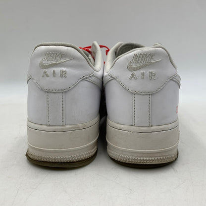 【中古品】【メンズ】 NIKE×SUPREME ナイキ×シュプリーム CU9225-100 AIR FORCE 1 LOW エアフォース ワン ロー スニーカー シューズ 靴 160-260606-cs-01-izu サイズ：26.5cm カラー：WHITE/WHITE 万代Net店