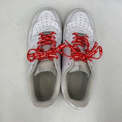 【中古品】【メンズ】 NIKE×SUPREME ナイキ×シュプリーム CU9225-100 AIR FORCE 1 LOW エアフォース ワン ロー スニーカー シューズ 靴 160-260606-cs-01-izu サイズ：26.5cm カラー：WHITE/WHITE 万代Net店