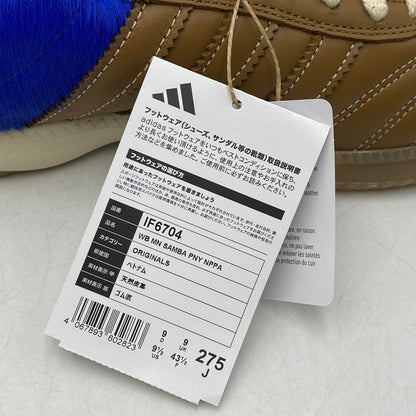 【中古美品】【メンズ】 ADIDAS×WALES BONNER アディダス×ウェールズボナー IF6704 MILLENNIUM SAMBA PONY NAPPA ミレニアム サンバ ポニー ナッパ スニーカー シューズ 靴 161-260428-cs-11-izu サイズ：27.5cm カラー：SUPCOL/SUPCOL/ROYBLU 万代Net店