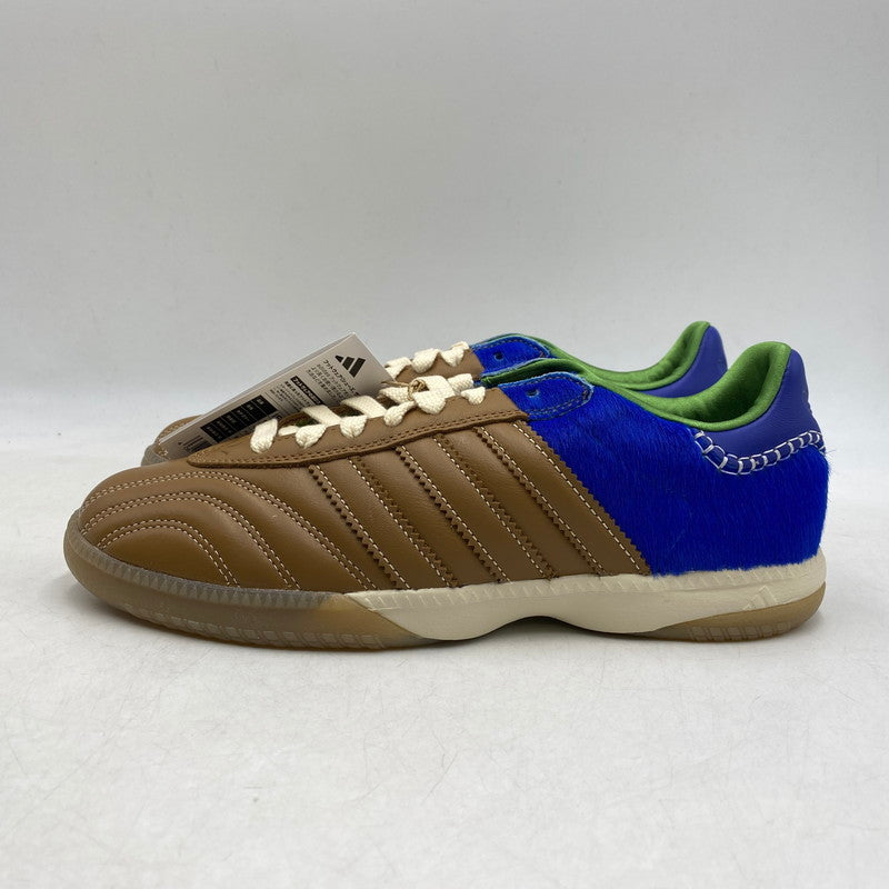 【中古美品】【メンズ】 ADIDAS×WALES BONNER アディダス×ウェールズボナー IF6704 MILLENNIUM SAMBA PONY NAPPA ミレニアム サンバ ポニー ナッパ スニーカー シューズ 靴 161-260428-cs-11-izu サイズ：27.5cm カラー：SUPCOL/SUPCOL/ROYBLU 万代Net店