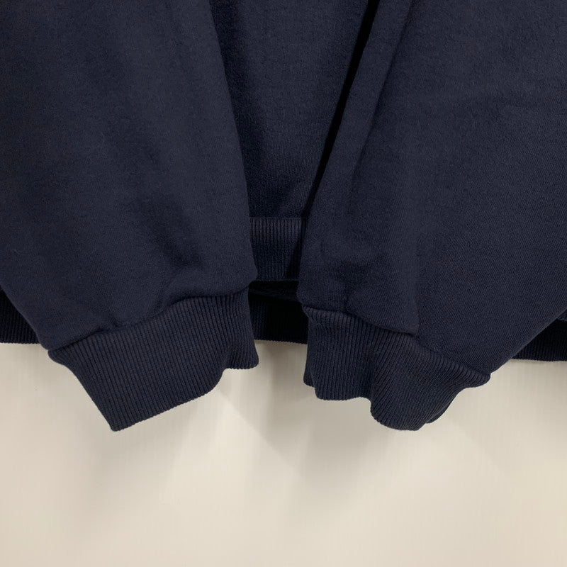 【中古品】【メンズ】 VETEMENTS ヴェトモン MAH19TR210 INSIDE OUT OVERSIZE SWEAT HOODIE インサイド アウト オーバーサイズ スウェット フーディ パーカー トップス 142-260518-kh-04-izu サイズ：XS カラー：ネイビー 万代Net店