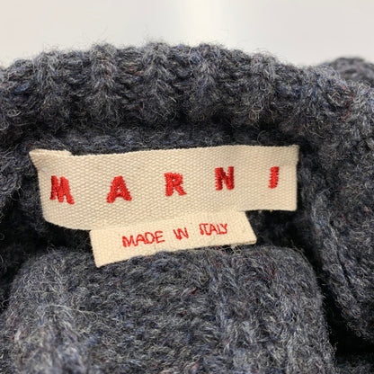 【中古品】【メンズ】 MARNI マルニ DVMG0054A0 UFW310 BROKEN FISHERMAN TURTLENECK KNIT フィッシャーマン タートルネック ニット トップス 141-260517-kh-16-izu サイズ：50 カラー：グレー 万代Net店