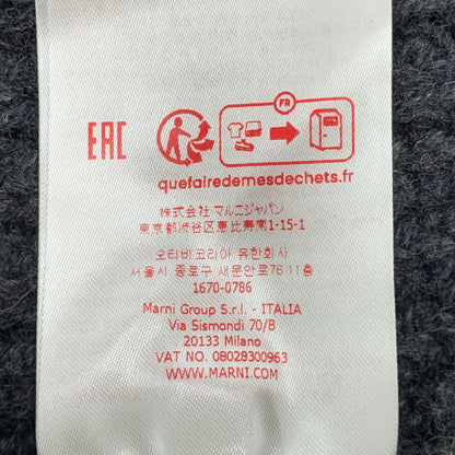【中古品】【メンズ】 MARNI マルニ DVMG0054A0 UFW310 BROKEN FISHERMAN TURTLENECK KNIT フィッシャーマン タートルネック ニット トップス 141-260517-kh-16-izu サイズ：50 カラー：グレー 万代Net店