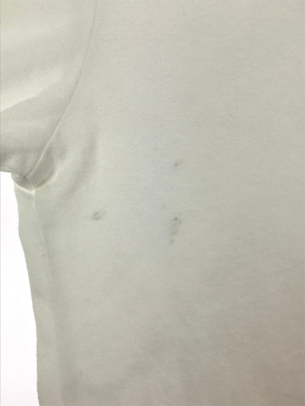 【現状渡し品】【メンズ】 BALENCIAGA バレンシアガ 9SS RAINBOW BB LOGO EMBROIDERED T-SHIRT レインボー BB ロゴ エムブロイダリ Tシャツ トップス 141-260726-rt-02-tagh サイズ：S カラー：ホワイト 万代Net店
