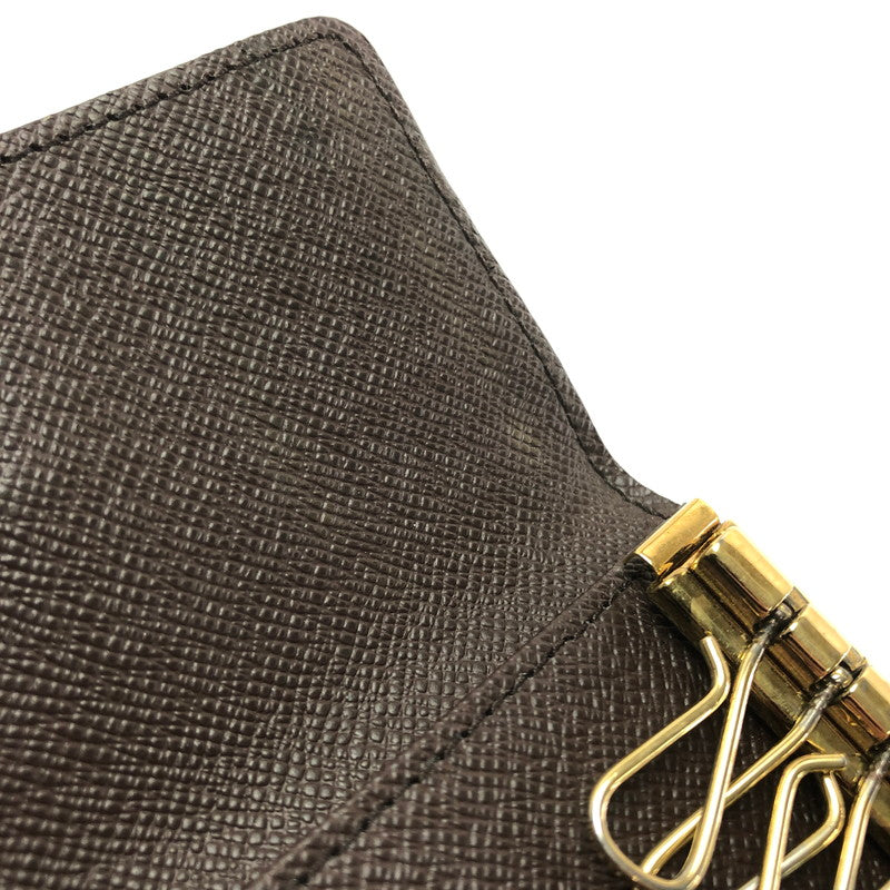 【中古品】【メンズ】 LOUIS VUITTON ルイ・ヴィトン DAMIER KEY CASE MULTICLES 6 N62630 ダミエ キーケース ミュルティクレ 6 179-260618-rt-05-tagh カラー：ブラウン 万代Net店