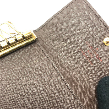 【中古品】【メンズ】 LOUIS VUITTON ルイ・ヴィトン DAMIER KEY CASE MULTICLES 6 N62630 ダミエ キーケース ミュルティクレ 6 179-260618-rt-05-tagh カラー：ブラウン 万代Net店