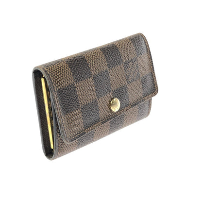 【中古品】【メンズ】 LOUIS VUITTON ルイ・ヴィトン DAMIER KEY CASE MULTICLES 6 N62630 ダミエ キーケース ミュルティクレ 6 179-260618-rt-05-tagh カラー：ブラウン 万代Net店