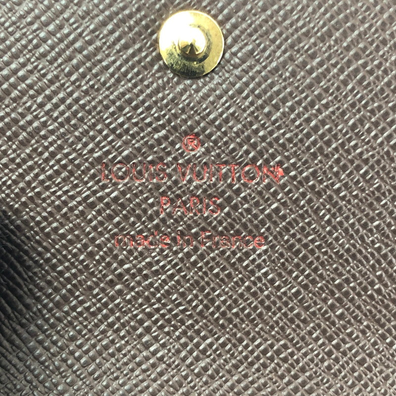 【中古品】【メンズ】 LOUIS VUITTON ルイ・ヴィトン DAMIER KEY CASE MULTICLES 6 N62630 ダミエ キーケース ミュルティクレ 6 179-260618-rt-05-tagh カラー：ブラウン 万代Net店