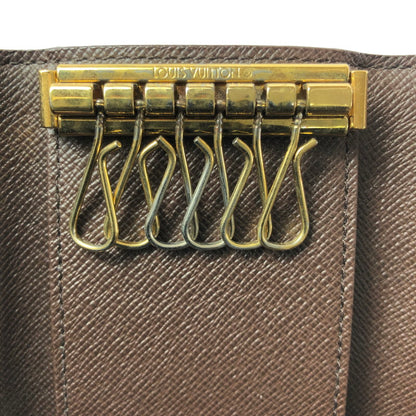 【中古品】【メンズ】 LOUIS VUITTON ルイ・ヴィトン DAMIER KEY CASE MULTICLES 6 N62630 ダミエ キーケース ミュルティクレ 6 179-260618-rt-05-tagh カラー：ブラウン 万代Net店