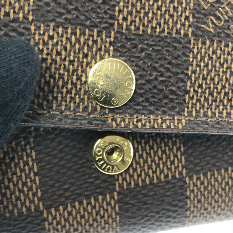 【中古品】【メンズ】 LOUIS VUITTON ルイ・ヴィトン DAMIER KEY CASE MULTICLES 6 N62630 ダミエ キーケース ミュルティクレ 6 179-260618-rt-05-tagh カラー：ブラウン 万代Net店