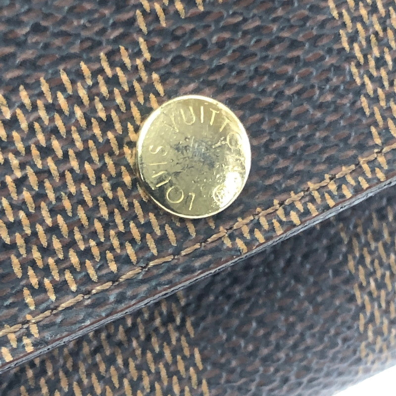 【中古品】【メンズ】 LOUIS VUITTON ルイ・ヴィトン DAMIER KEY CASE MULTICLES 6 N62630 ダミエ キーケース ミュルティクレ 6 179-260618-rt-05-tagh カラー：ブラウン 万代Net店
