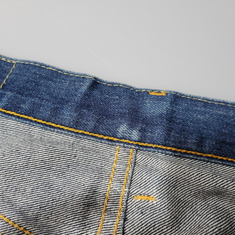 【中古品】【メンズ】 LEVI'S VINTAGE CLOTHING リーバイスビンテージクロージング BIG-E 551ZXX DENIM PANTS 19621-0001 デニムパンツ 刻印4420 米国製 ジーンズ 156-260623-as-01-izu サイズ：30×34 カラー：インディゴ 万代Net店