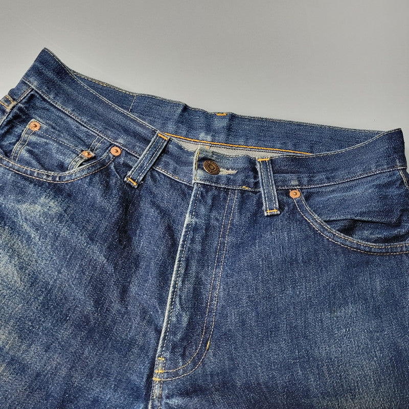 【中古品】【メンズ】 LEVI'S VINTAGE CLOTHING リーバイスビンテージクロージング BIG-E 551ZXX DENIM PANTS 19621-0001 デニムパンツ 刻印4420 米国製 ジーンズ 156-260623-as-01-izu サイズ：30×34 カラー：インディゴ 万代Net店