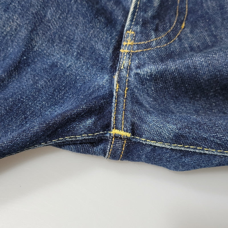 【中古品】【メンズ】 LEVI'S VINTAGE CLOTHING リーバイスビンテージクロージング BIG-E 551ZXX DENIM PANTS 19621-0001 デニムパンツ 刻印4420 米国製 ジーンズ 156-260623-as-01-izu サイズ：30×34 カラー：インディゴ 万代Net店