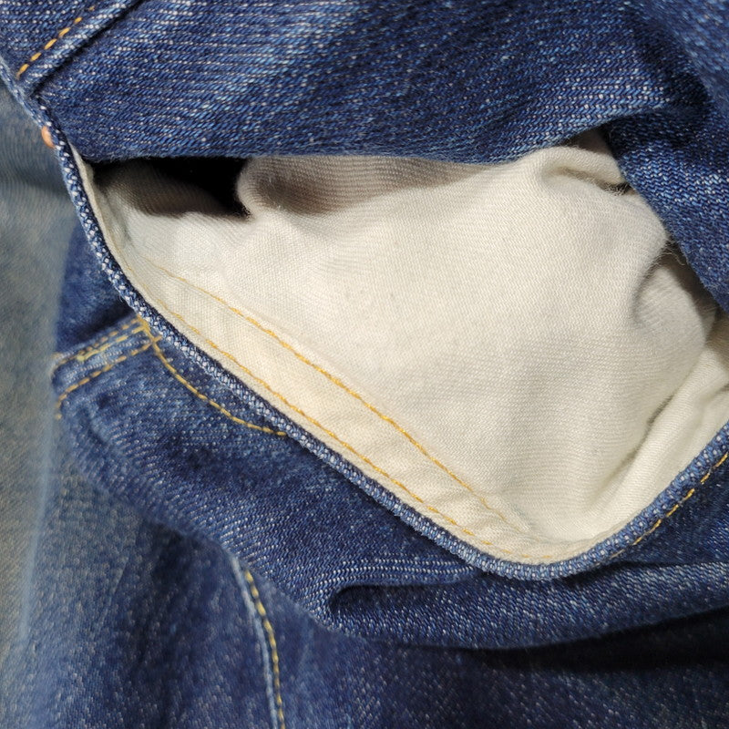 【中古品】【メンズ】 LEVI'S VINTAGE CLOTHING リーバイスビンテージクロージング BIG-E 551ZXX DENIM PANTS 19621-0001 デニムパンツ 刻印4420 米国製 ジーンズ 156-260623-as-01-izu サイズ：30×34 カラー：インディゴ 万代Net店