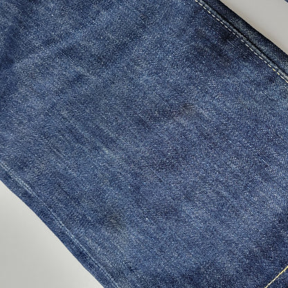 【中古品】【メンズ】 LEVI'S VINTAGE CLOTHING リーバイスビンテージクロージング BIG-E 551ZXX DENIM PANTS 19621-0001 デニムパンツ 刻印4420 米国製 ジーンズ 156-260623-as-01-izu サイズ：30×34 カラー：インディゴ 万代Net店