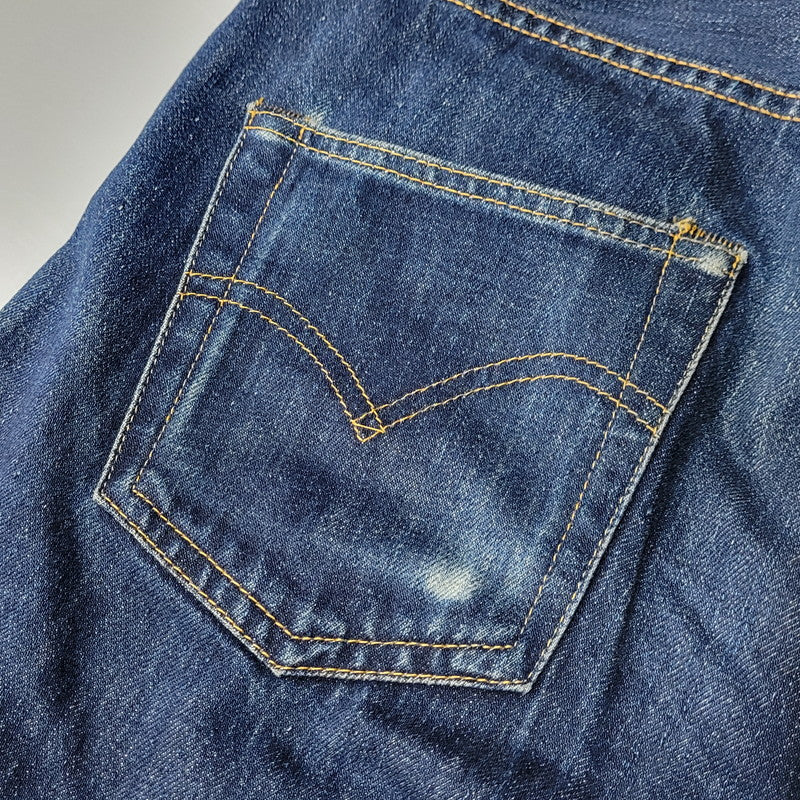【中古品】【メンズ】 LEVI'S VINTAGE CLOTHING リーバイスビンテージクロージング BIG-E 551ZXX DENIM PANTS 19621-0001 デニムパンツ 刻印4420 米国製 ジーンズ 156-260623-as-01-izu サイズ：30×34 カラー：インディゴ 万代Net店