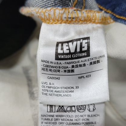 【中古品】【メンズ】 LEVI'S VINTAGE CLOTHING リーバイスビンテージクロージング BIG-E 551ZXX DENIM PANTS 19621-0001 デニムパンツ 刻印4420 米国製 ジーンズ 156-260623-as-01-izu サイズ：30×34 カラー：インディゴ 万代Net店