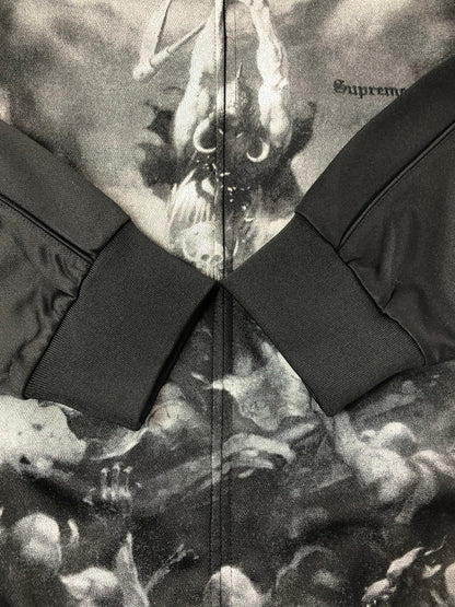 【中古品】【メンズ】 SUPREME シュプリーム 24FW FRANK FRAZETTA TRACK JACKET フランク フラゼッタ トラックジャケット ライトアウター 149-260610-rt-14-tagh サイズ：L カラー：ブラック 万代Net店