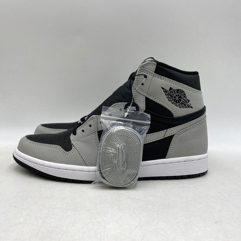 【中古美品】【メンズ】 NIKE ナイキ 555088-035 AIR JORDAN 1 HIGH OG エア ジョーダン ワン ハイ オージー スニーカー シューズ 靴 160-260520-cs-05-izu サイズ：27cm カラー：BLACK/LIGHT SMOKE GREY-WHITE 万代Net店