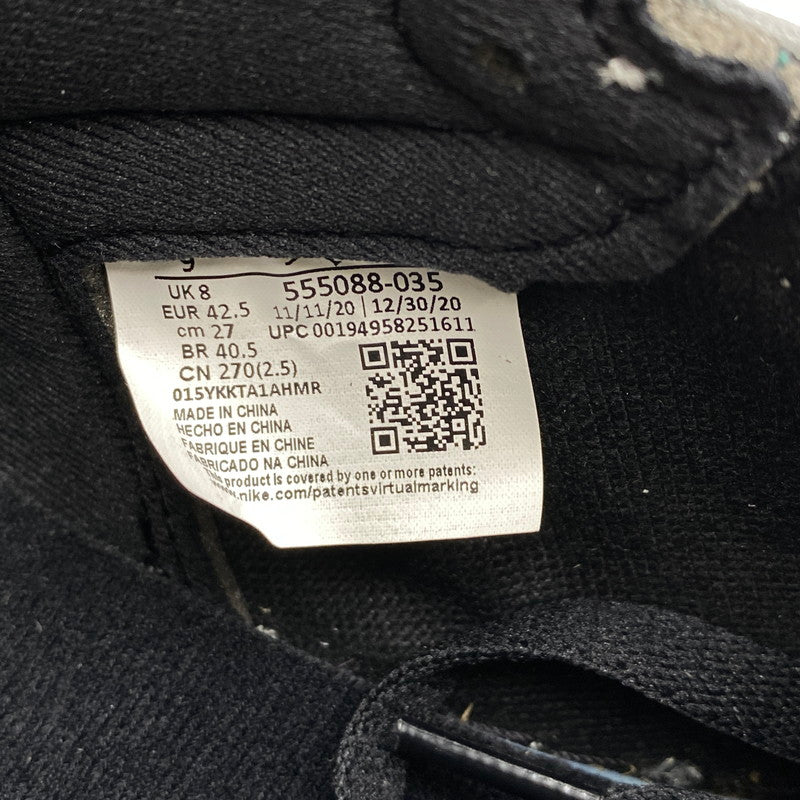 【中古美品】【メンズ】 NIKE ナイキ 555088-035 AIR JORDAN 1 HIGH OG エア ジョーダン ワン ハイ オージー スニーカー シューズ 靴 160-260520-cs-05-izu サイズ：27cm カラー：BLACK/LIGHT SMOKE GREY-WHITE 万代Net店