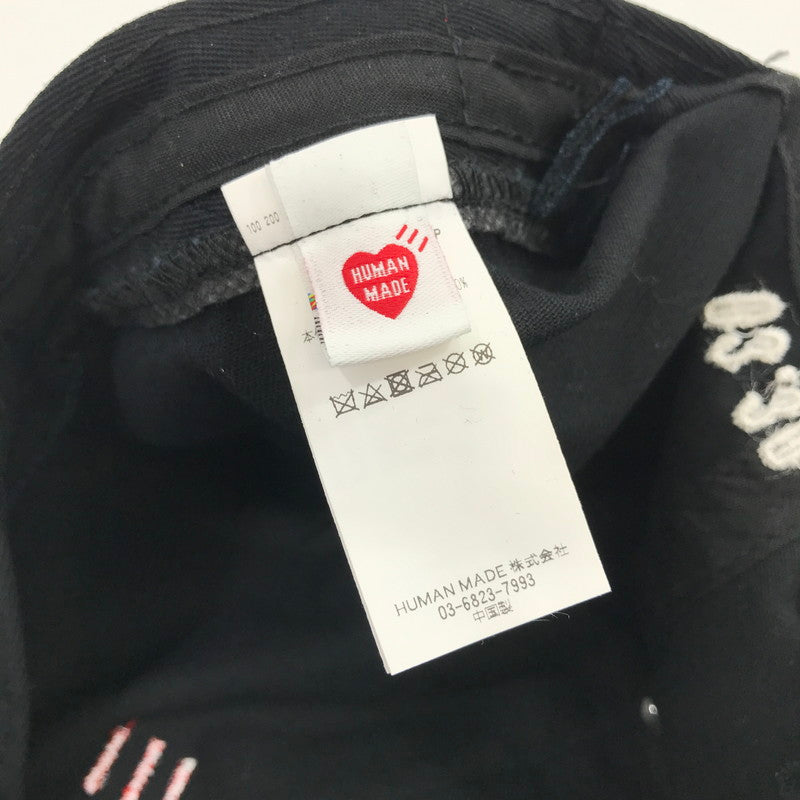 【中古品】【メンズ】 HUMAN MADE ヒューマンメード DAILY CAP デイリー キャップ 帽子 185-260925-na-43-tagh カラー：ブラック 万代Net店