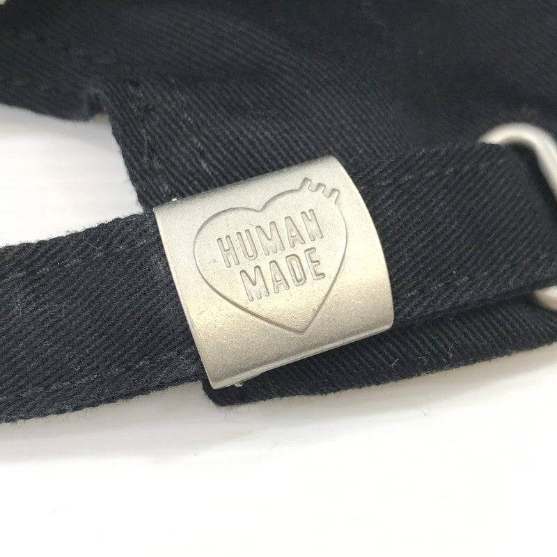 【中古品】【メンズ】 HUMAN MADE ヒューマンメード DAILY CAP デイリー キャップ 帽子 185-260925-na-43-tagh カラー：ブラック 万代Net店