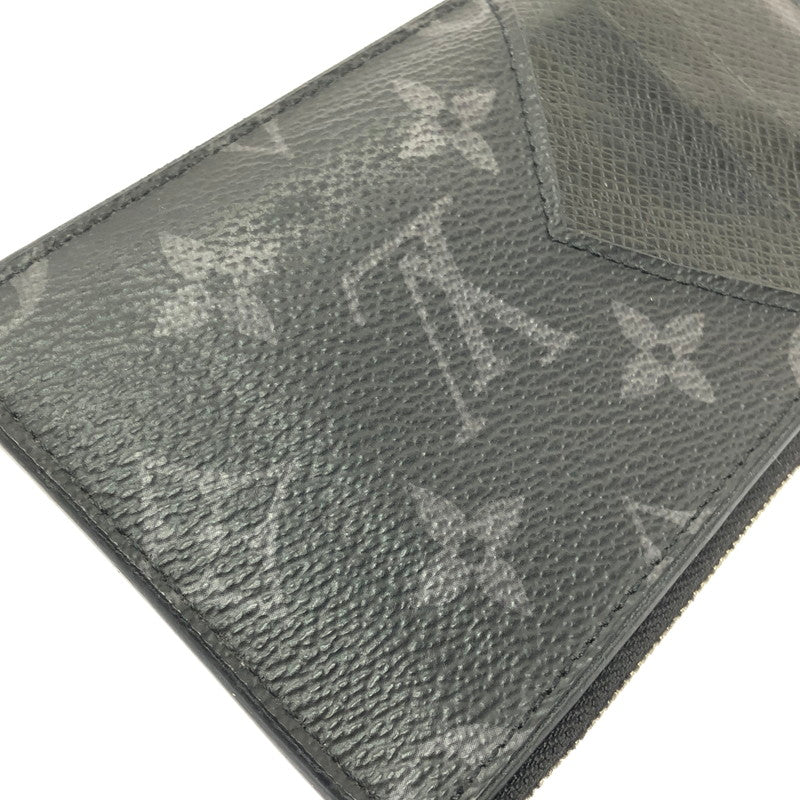 【中古品】【メンズ】 LOUIS VUITTON ルイ・ヴィトン COIN CARD HOLDER TAIGARAMA M30271 コインカード･ホルダー タイガラマ アクセサリー 179-260618-rt-03-tagh カラー：ブラック 万代Net店