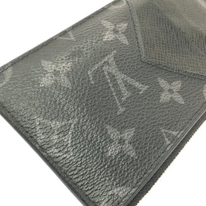 【中古品】【メンズ】 LOUIS VUITTON ルイ・ヴィトン COIN CARD HOLDER TAIGARAMA M30271 コインカード･ホルダー タイガラマ アクセサリー 179-260618-rt-03-tagh カラー：ブラック 万代Net店