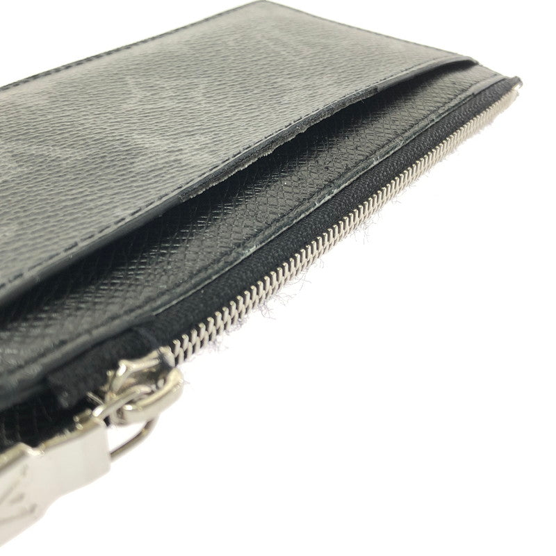 【中古品】【メンズ】 LOUIS VUITTON ルイ・ヴィトン COIN CARD HOLDER TAIGARAMA M30271 コインカード･ホルダー タイガラマ アクセサリー 179-260618-rt-03-tagh カラー：ブラック 万代Net店